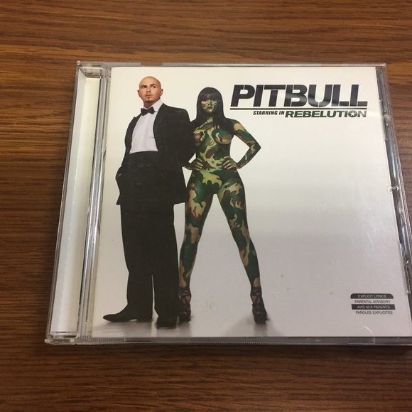 Pitbull Starring in Rebelution [PA] by Pitbull (CD, Aug-2009, J Records) - Picture 1 of 4